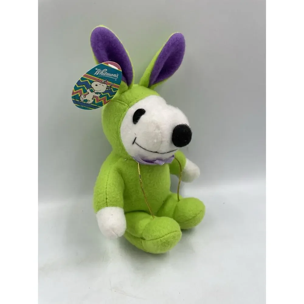 Vintage Peanuts Snoopy Easter Bunny Whitman's Chocolate BB28 NWT